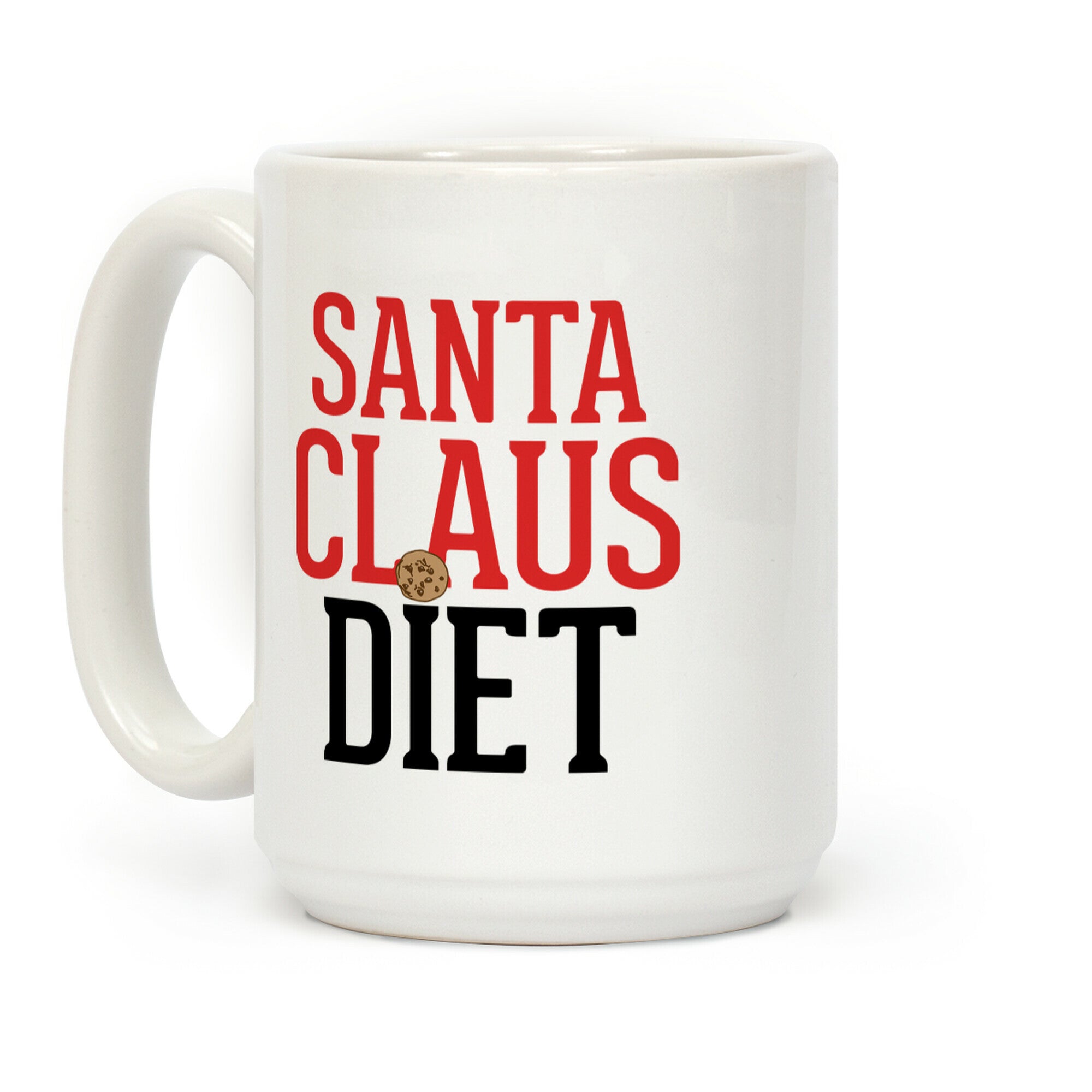 Santa Claus Diet Parody Coffee Mug